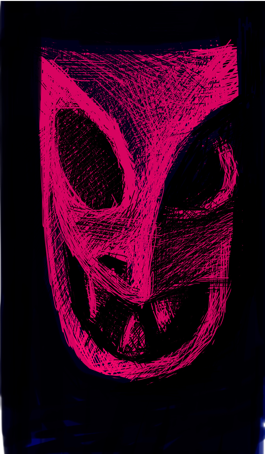 A devil mask